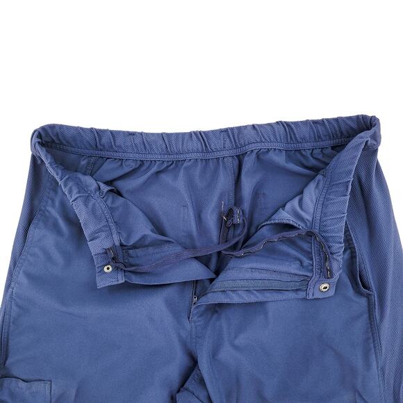 Carhartt Scrub Pants Men's Large Blue Nursing Medical Multi Cargo Pockets - Picture 4 of 13